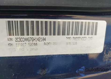 2016 Chrysler 300 Limited from USA, damaged, VIN 2C3CCAAG7GH142104